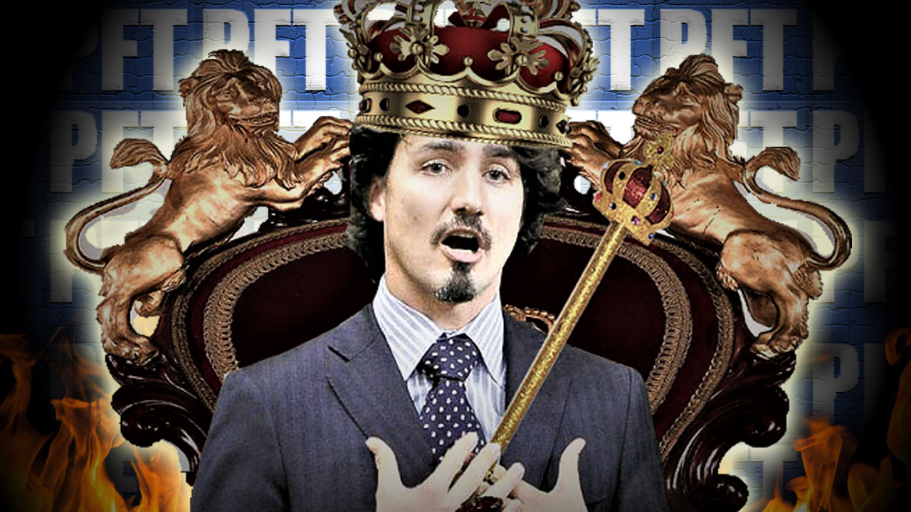 Emperor Trudeau Anoints Himself King Until 2025 (pressfortruth.ca)