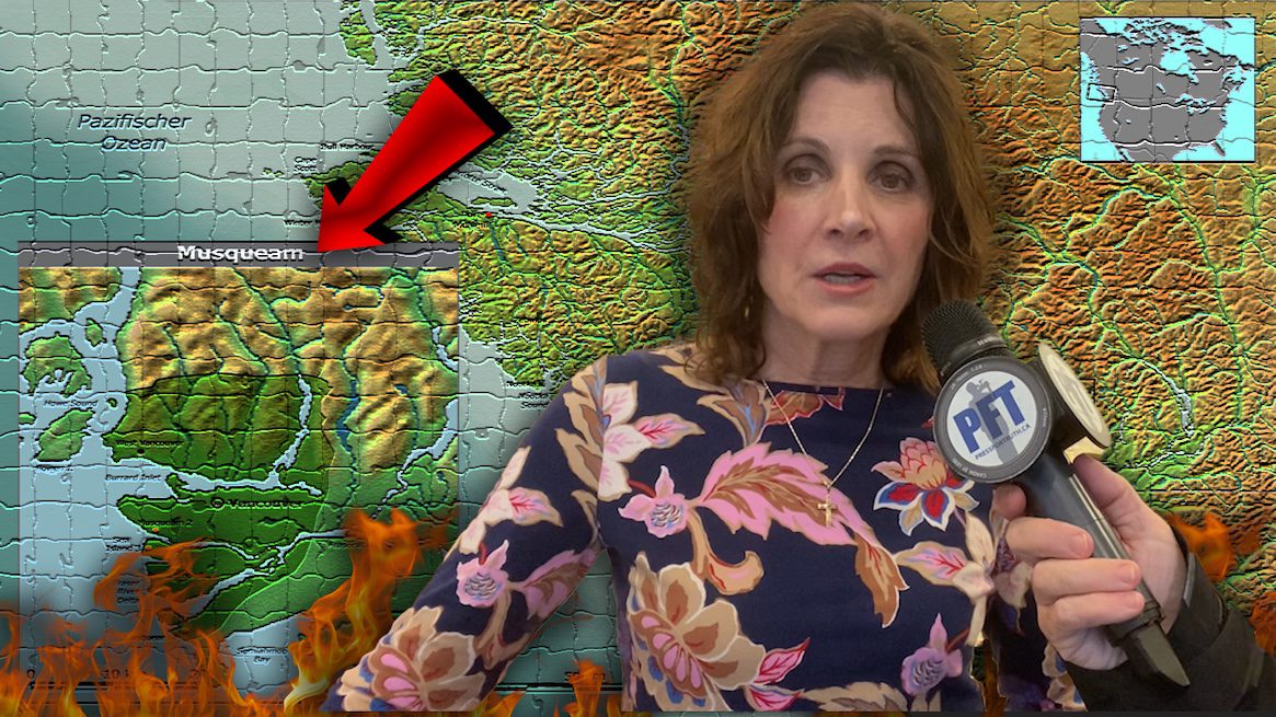 Dallas Brodie Exposes Musqueam Land Grab, Protesters Try To Shut Her Down And Fail!!